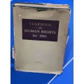 YEAR BOOK ON HUMAN RİGHTS FOR 1961
